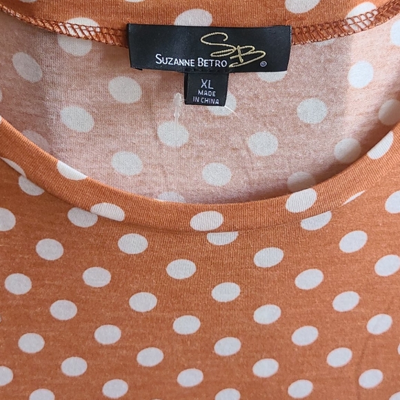 Suzanne Betro casual polka dot dress - Picture 2 of 3